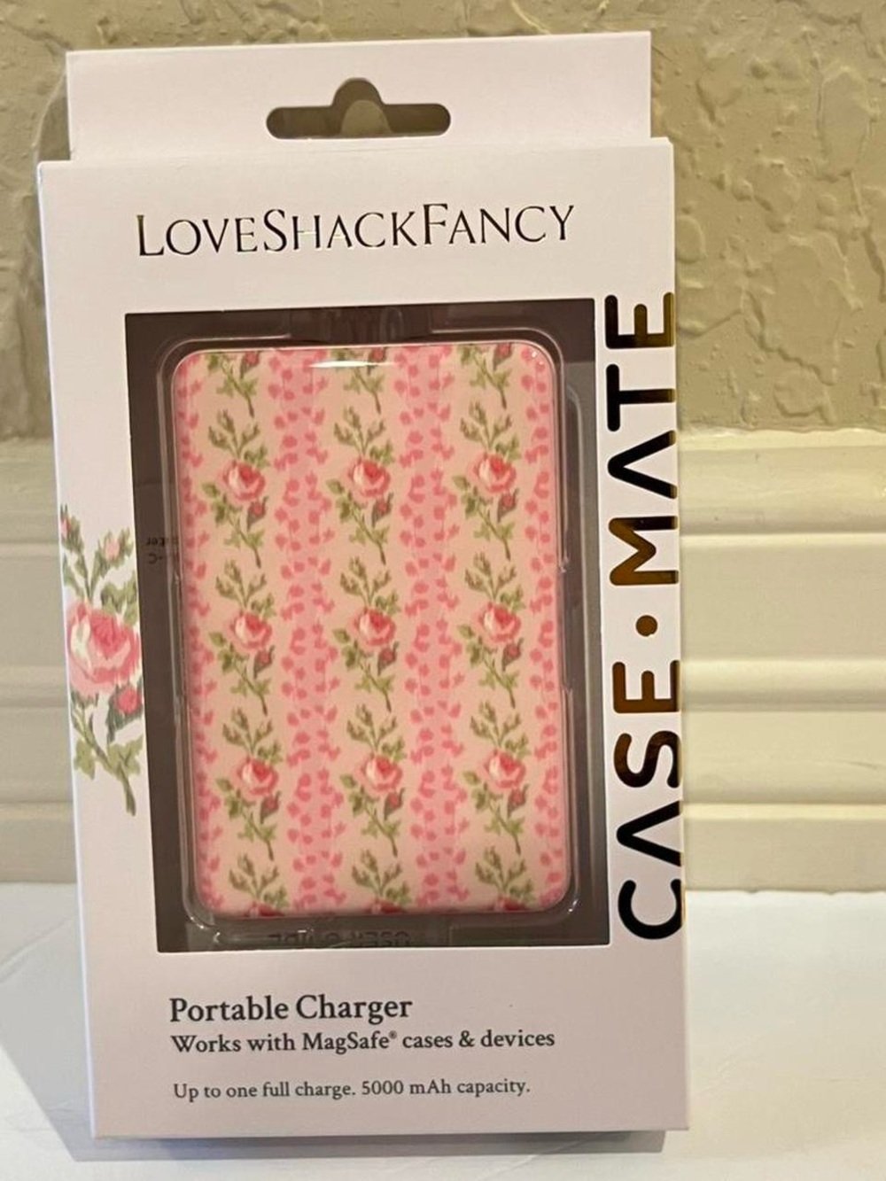 BRAND NEW original LoveShackFancy x Target x Case-Mate Magnetic Power Bank